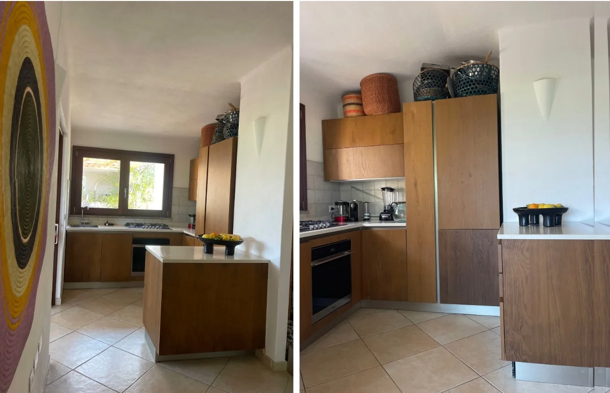 Indoor kitchen